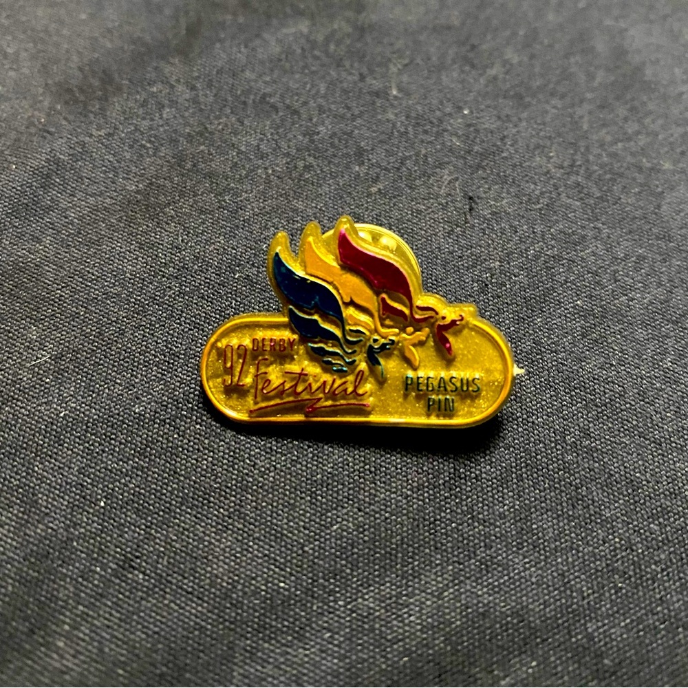 Kentucky Derby Festival Pegasus Pin 1992
20th Anniversary Pin